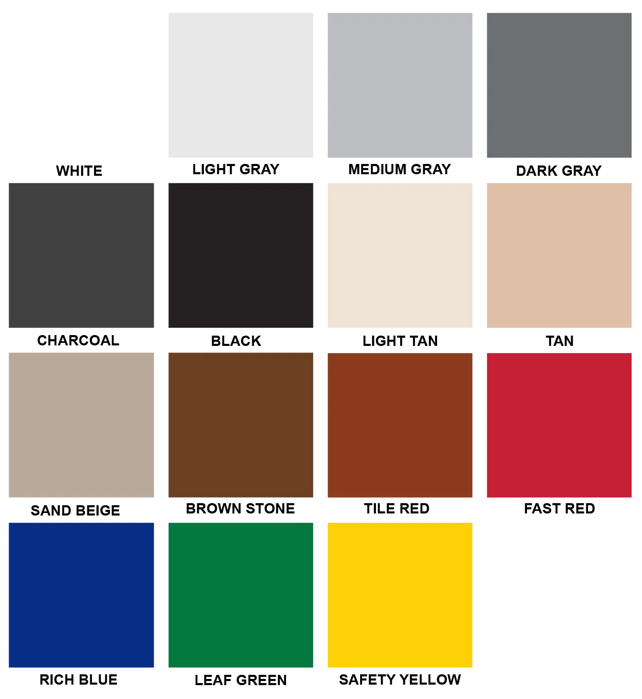 Paint Pros Traditional Colors